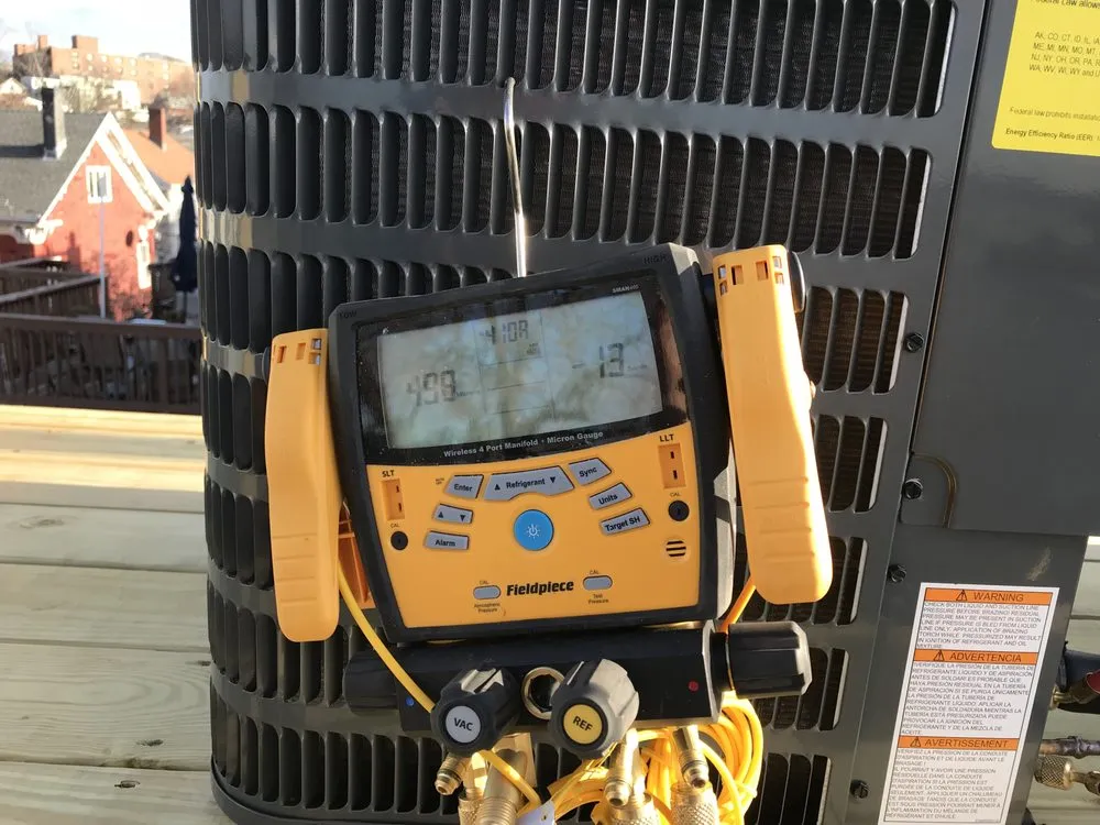 Newton HVAC verified work photo
