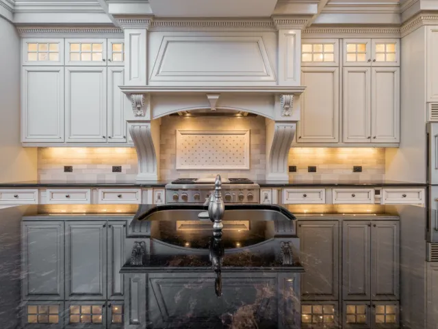 Luxury Dark Granite Kitchen