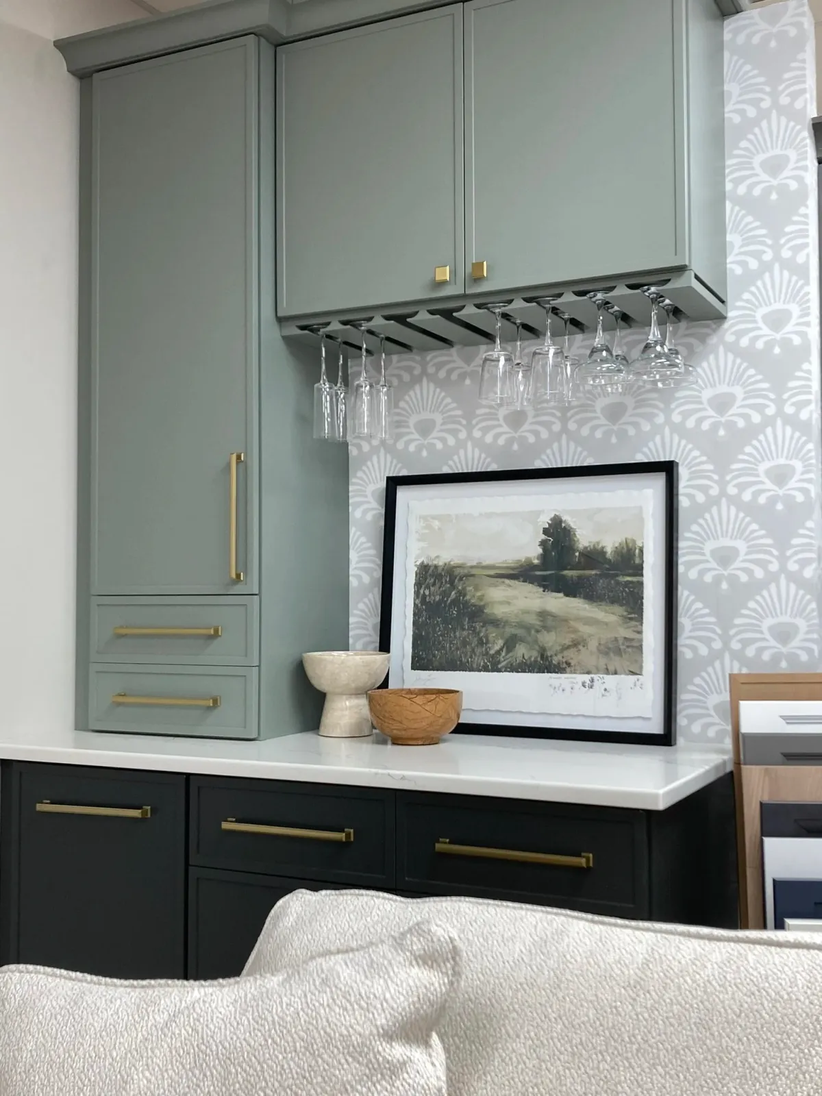 Explore our Worcester, MA showroom, showcasing an extensive selection of custom kitchen and bathroom cabinetry, countertops, tile, lighting, and hardware. Experience hands-on displays of expertly designed kitchens, baths, and more, with personalized