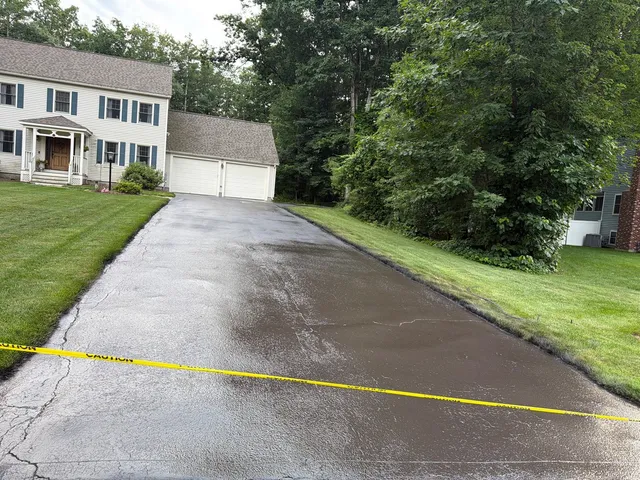 Tyngsboro, MA After Driveway Sealcoating