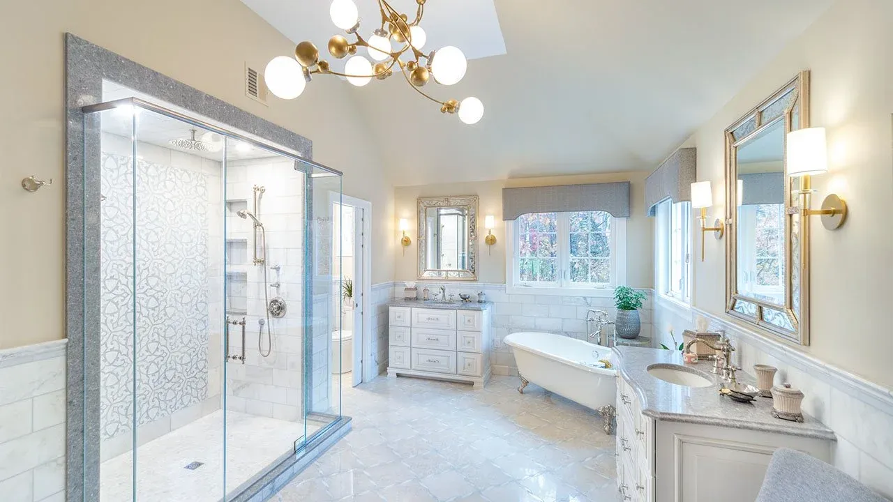 A Marble Bathroom