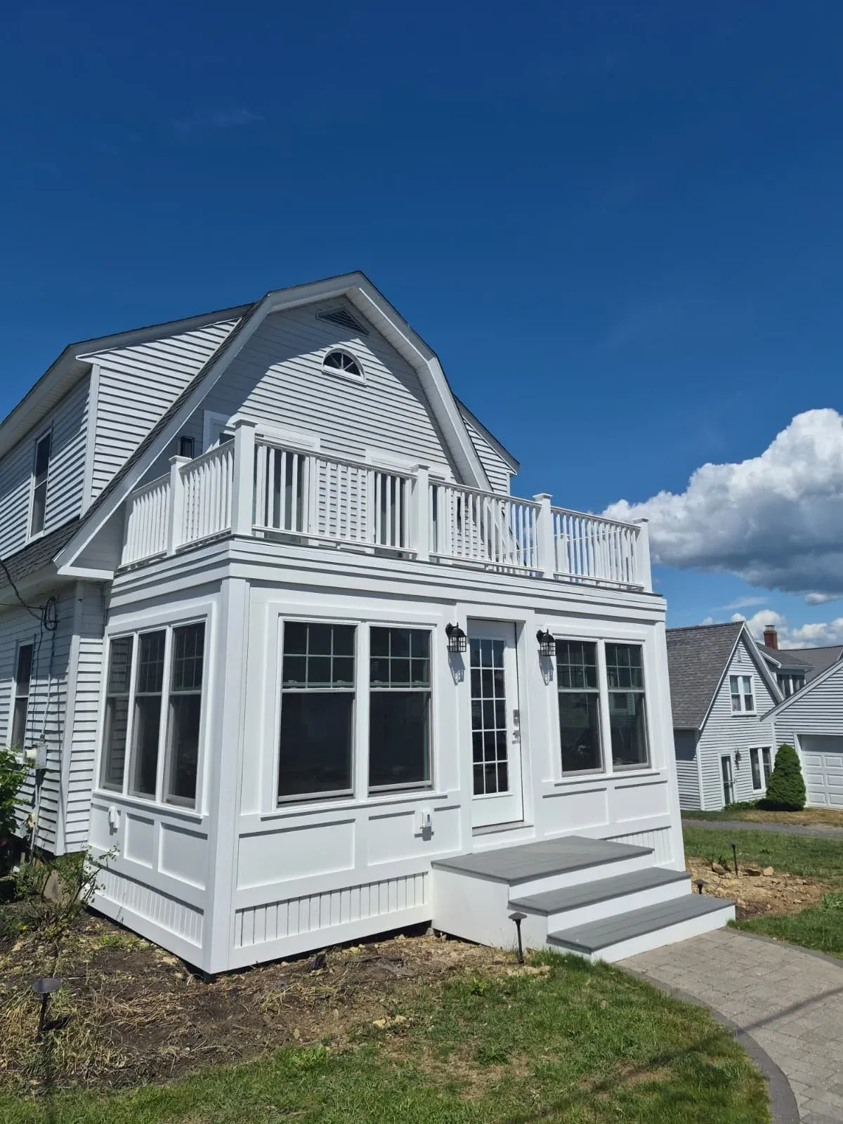 Full Coastal Porch Renovation