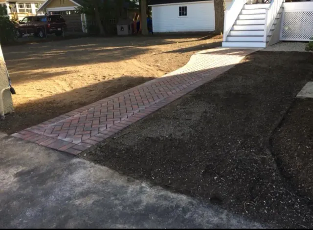 Walkway with Stairs and Steps