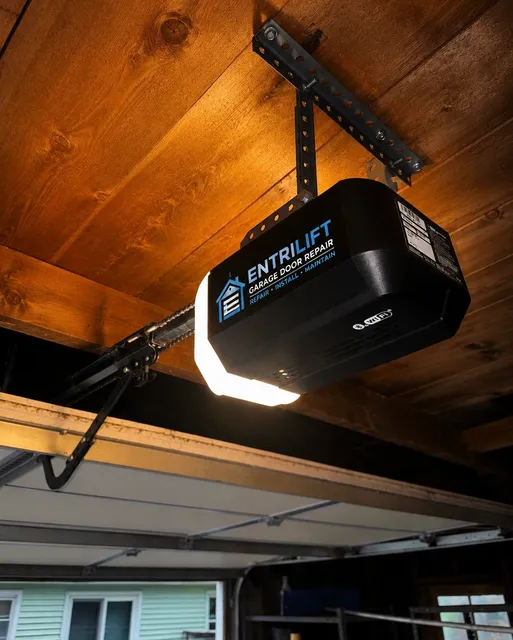 Chamberlain garage door opener installation in Manchester, CT
