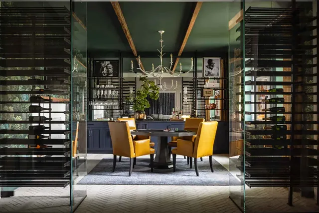 Wine room addition