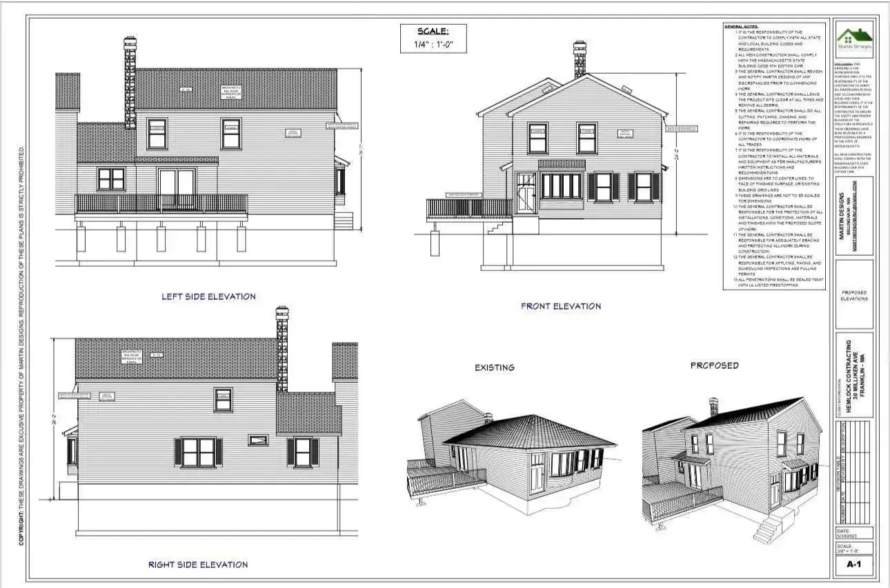 Exterior design of the house starting on the roof range and side angle in worcester ma