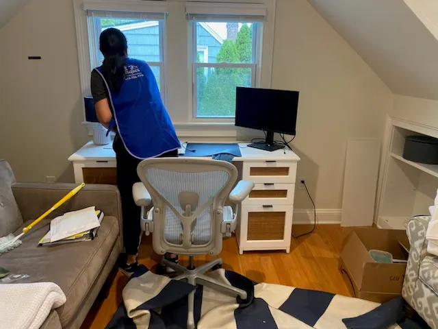 Purple Cow Cleaners - House Cleaning, Commercial Cleaning, Maid Service - Westport, CT Office serving Fairfield County , CT work photo