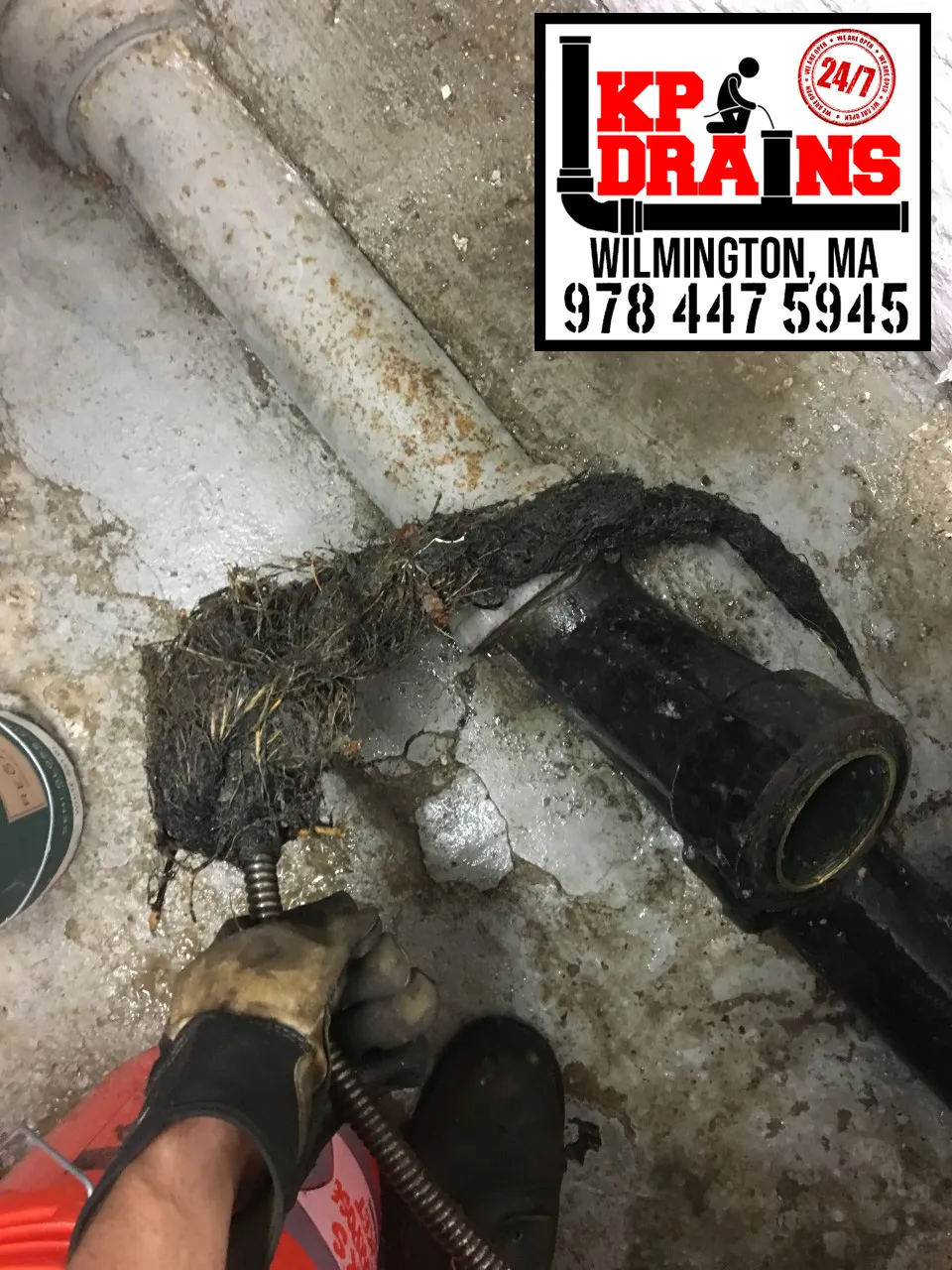 work photo from kpdrains.com