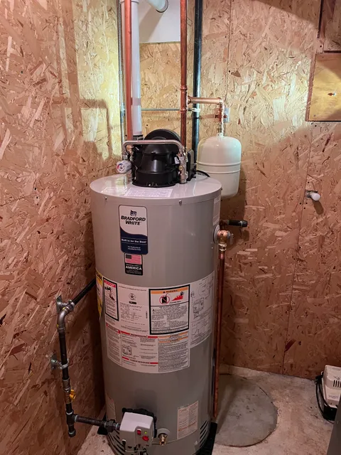 American water heater pros work photo