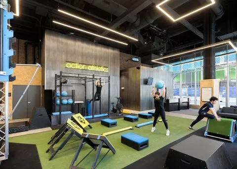 Action Athletics Gym Floor
