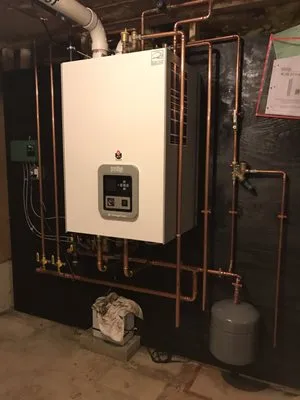 Burgess Plumbing & Heating work photo