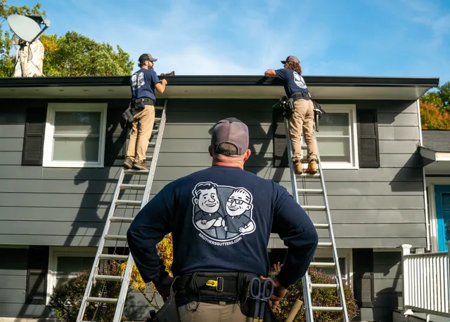 The Brothers that just do Gutters work photo