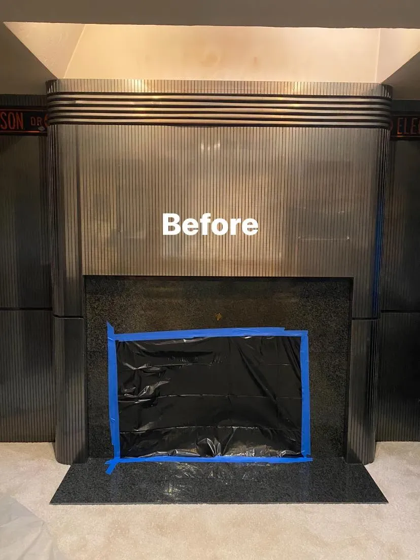 Before Fireplace Creation | Worcester, MA | Craftsman Masonry and Restoration