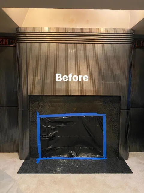 Before Fireplace Creation | Worcester, MA | Craftsman Masonry and Restoration