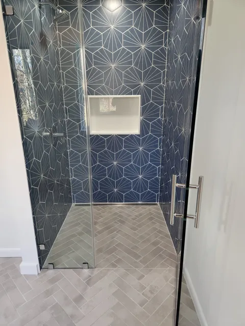 Bathroom renovation in progress