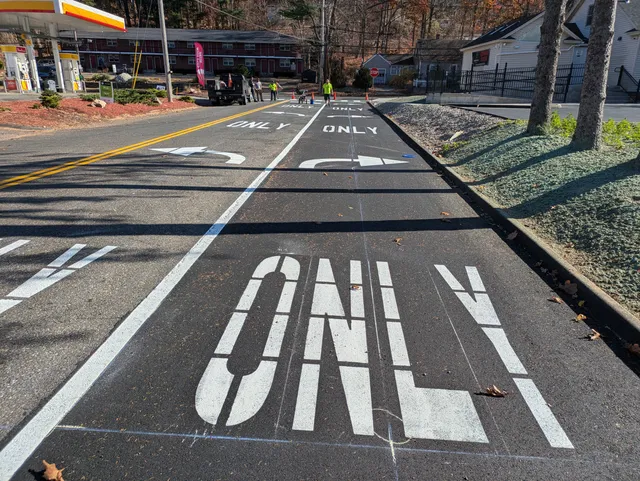 Vivid Line Striping LLC work photo