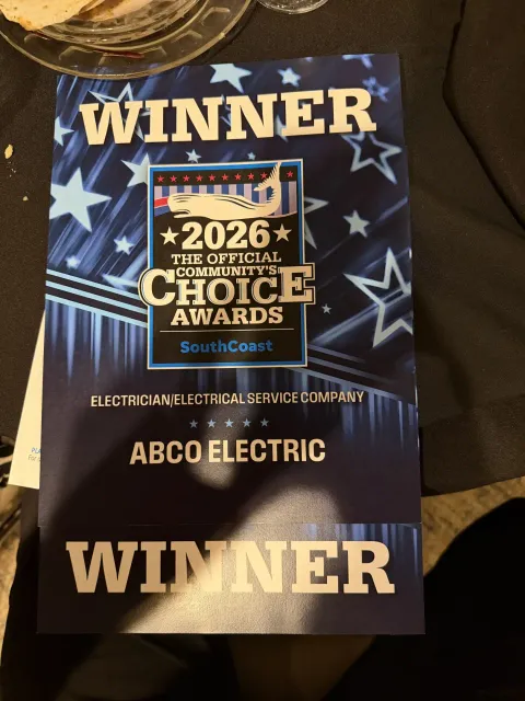 ABCO Electric Named a 2026 SouthCoast Community Choice Award Winner