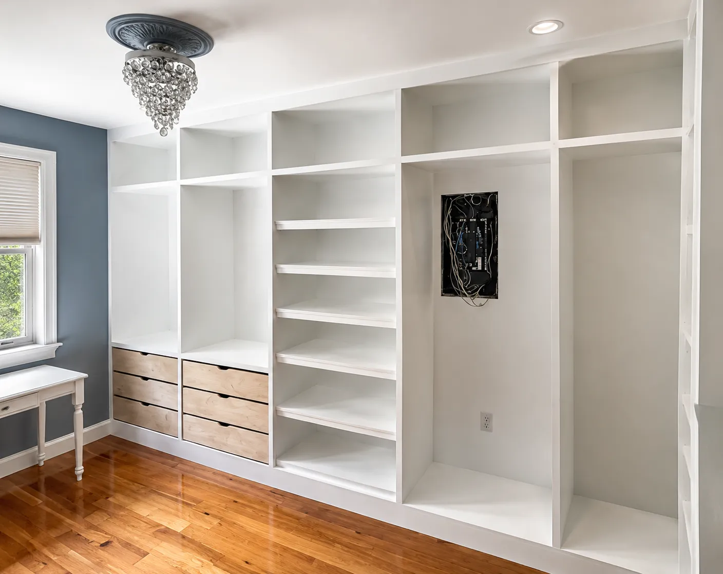 Custom built-in cabinetry in Cape Cod