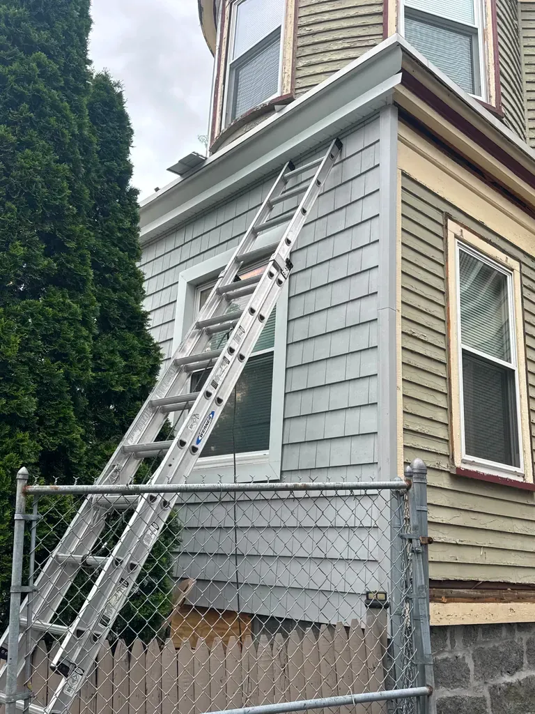 Siding and exterior trim detail