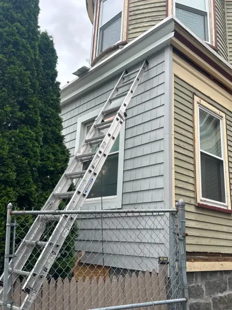 Siding and exterior trim detail