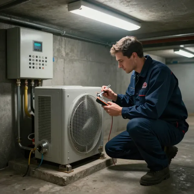 work photo from gordonheatingandcooling.com