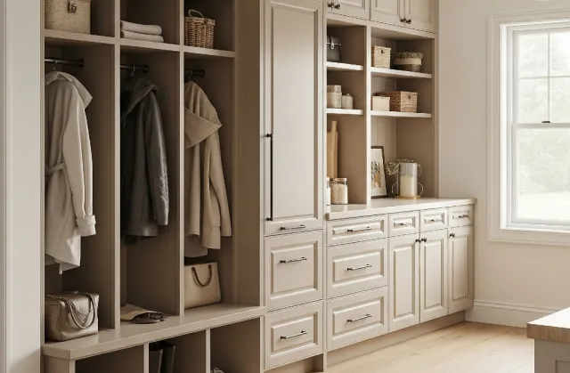 Mudroom Cabinets in MA
