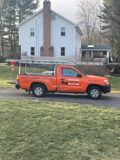 Ned Stevens Gutter Cleaning work photo