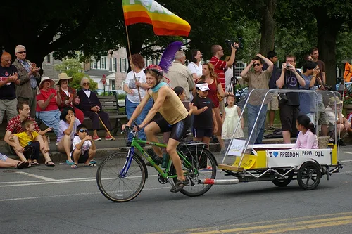 July 4 Parade in Amherst, 2009