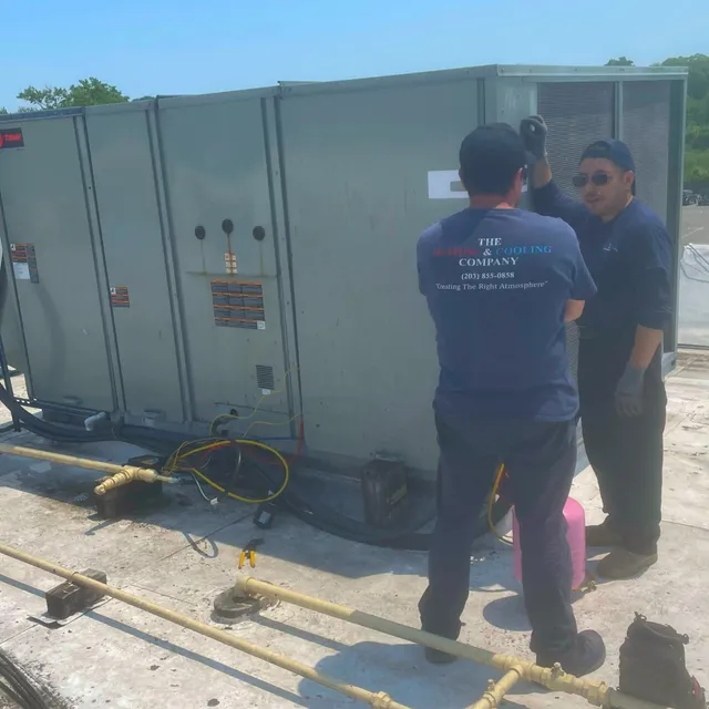 The Heating and Cooling Company Working fixing Energy Management and Recovery Controls