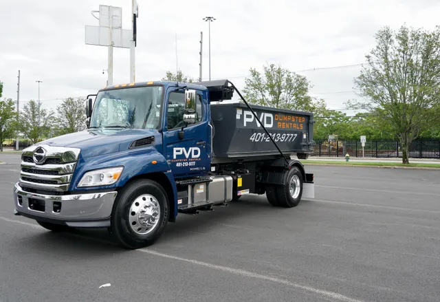 PVD Dumpster Rentals Rhode Island work photo