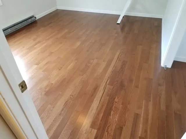 Medium tone hardwood flooring in Nashua, NH from ADF Flooring LLC