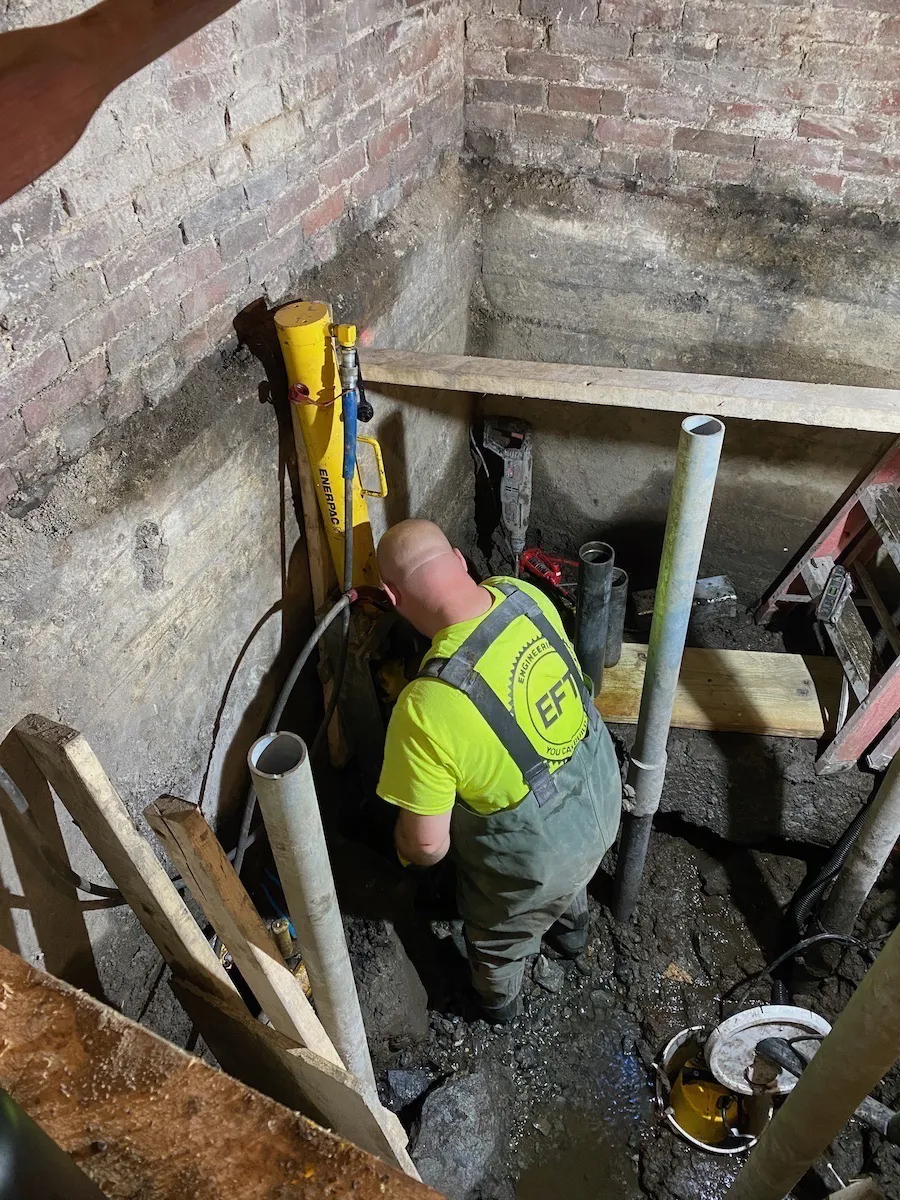 Helical Piles – Queensbury Street – Boston, MA