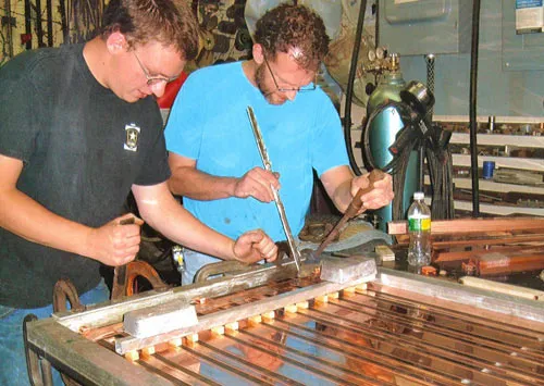 Wayne Jones Metals work photo