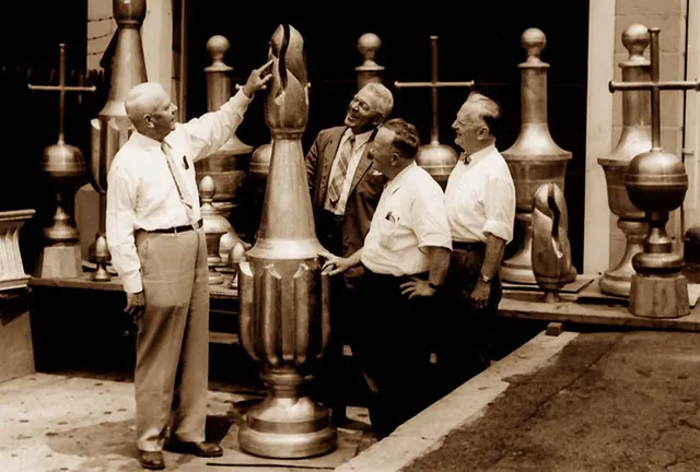 An image showing some of the founding members of the company.