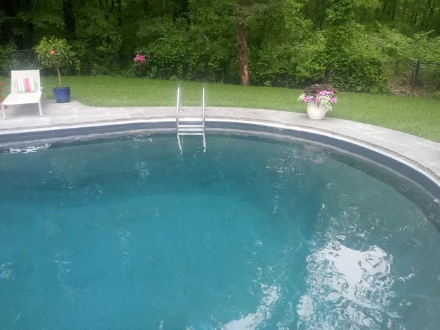 Affordable Pool Cleaning Guys work photo