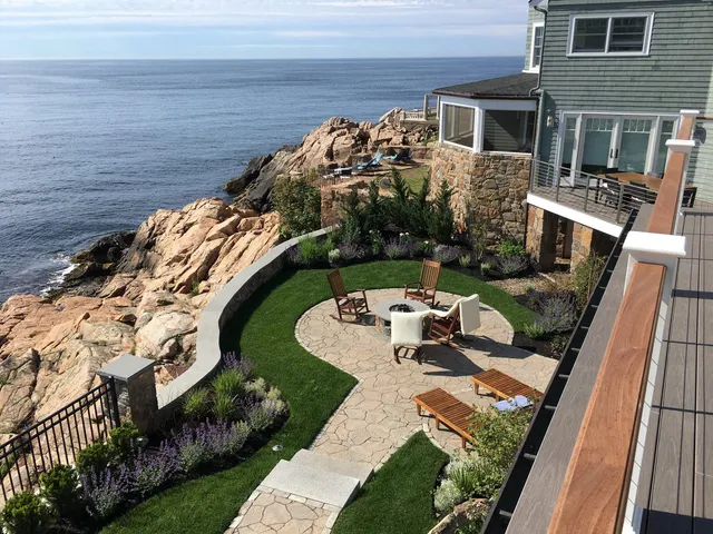 Signature Service Hardscapes Magnolia Aerial View