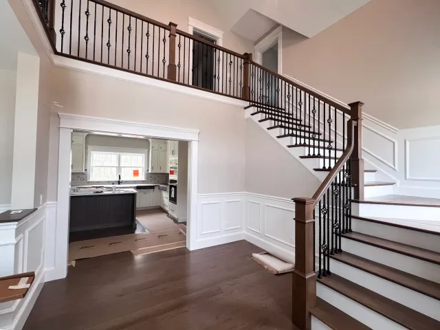 Winding staircase installed in Middleboro