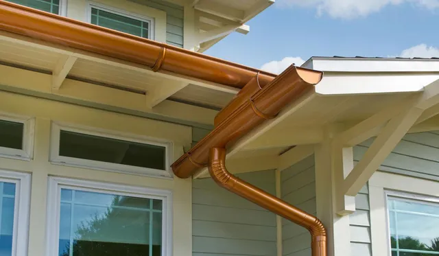 Seamless Gutters for Newton work photo