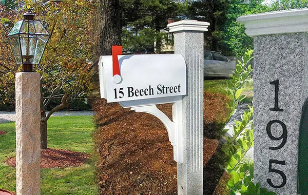 Mailbox & Lamp Posts