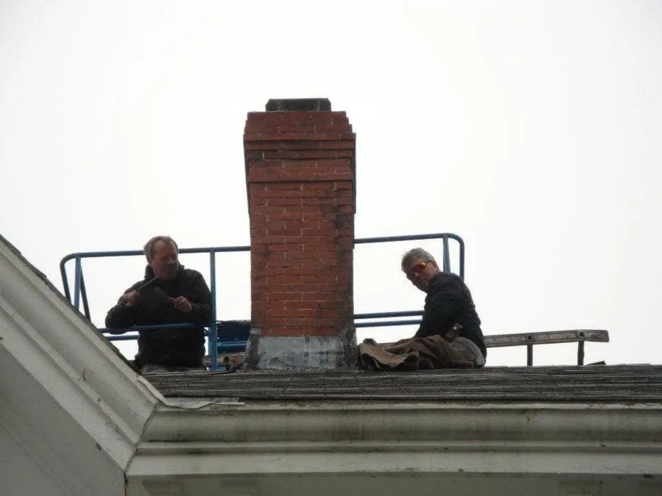 work photo from oldtymechimneysweep.com