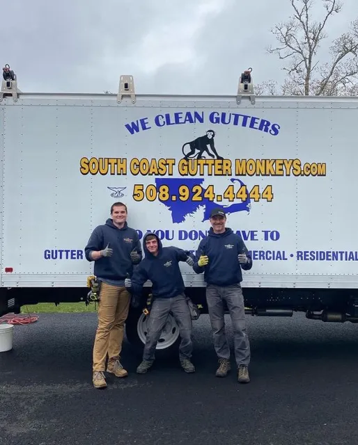 work photo from southcoastguttermonkeys.com