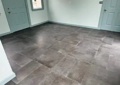 Mudroom Tile Installation – Hathaway Rd, New Bedford, MA