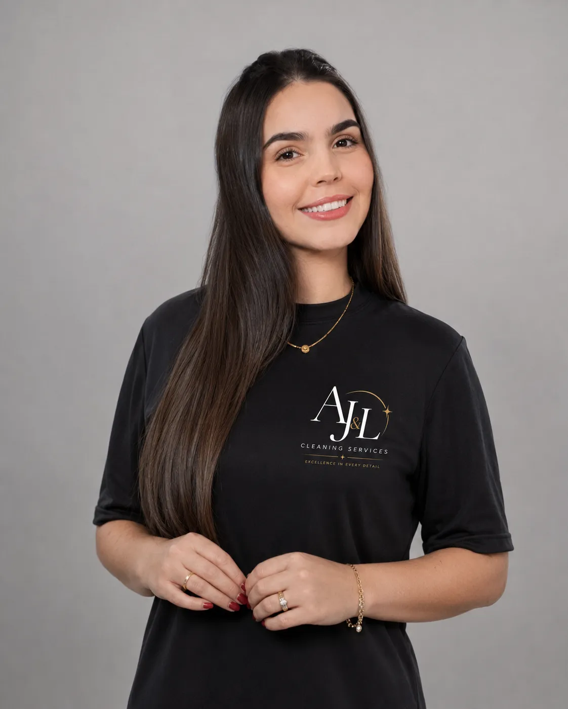 Ana Julia Tavares, co-founder of AJ&L Cleaning Services