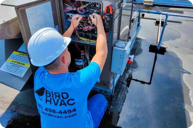 work photo from birdhvac.com