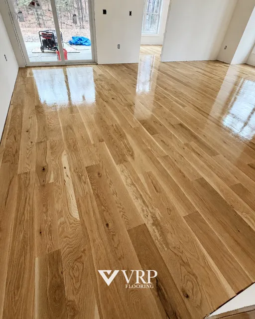 Completed flooring installation project by VRP Flooring in Connecticut