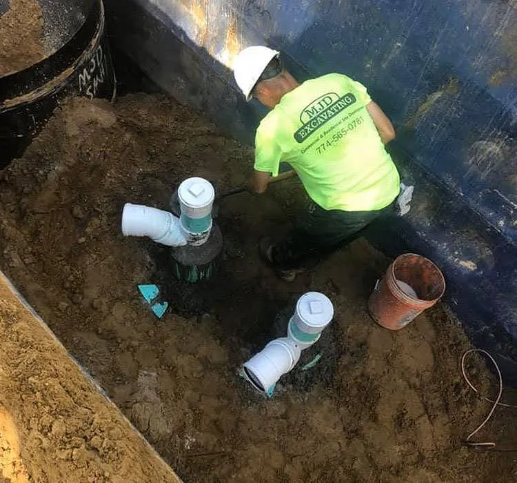 work photo from mjdexcavating.com
