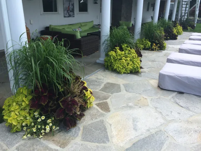 View after premier landscaping services in Bethlehem,  CT