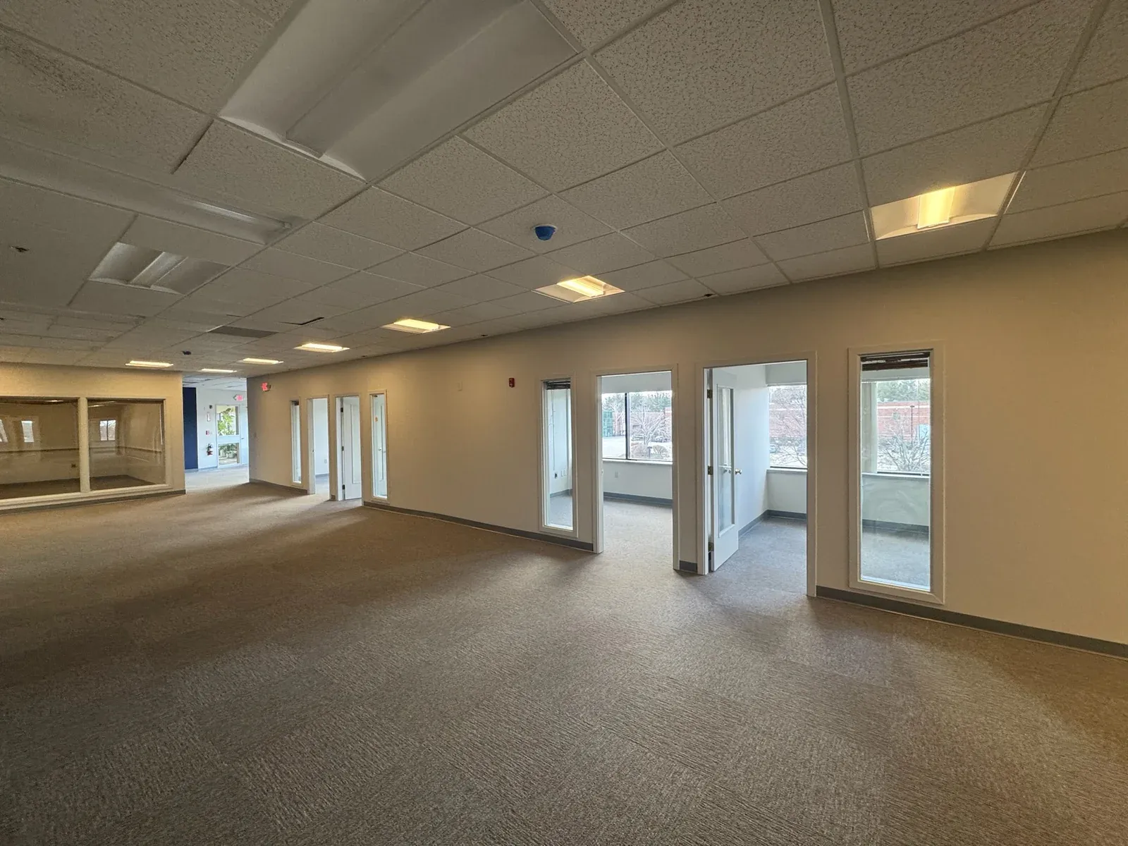 Completed commercial painting project by Gallagher Painting