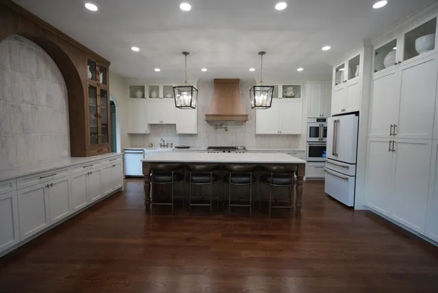 Built to impress. Crafted to last.  #CustomKitchen #LuxuryKitchen #KitchenDesign #CustomCabinets