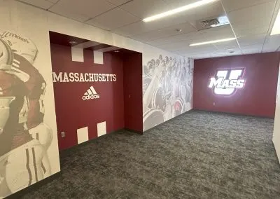 UMASS Football Locker Room – (Hadley, MA)